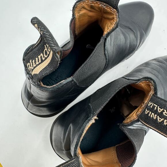 Blundstone Heeled Classic Black Chelsea Boots Leather Women’s 7 - Picture 8 of 9